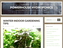 Tablet Screenshot of powerhousehydroponics.com